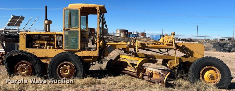 image for item DP0028 1972 Caterpillar 120  rigid frame motor grader