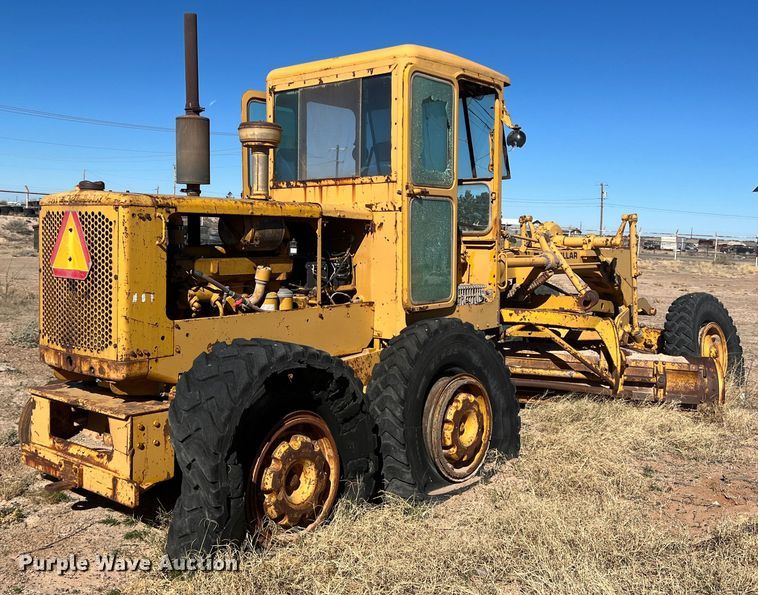 image for item DP0028 1972 Caterpillar 120  rigid frame motor grader