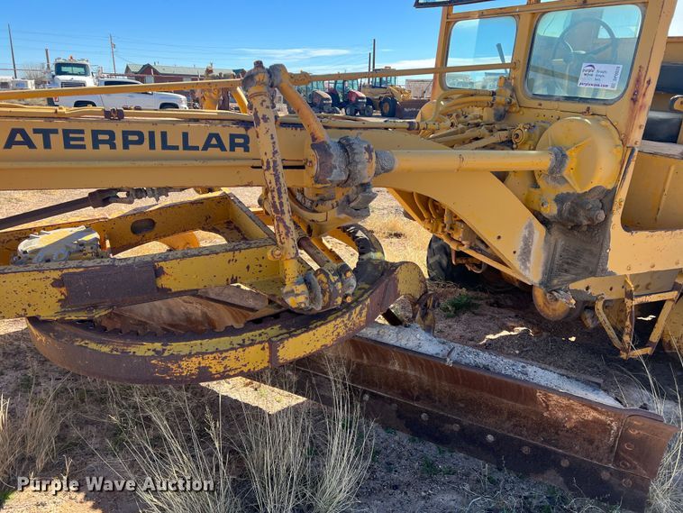 image for item DP0028 1972 Caterpillar 120  rigid frame motor grader