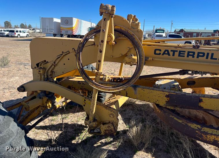 image for item DP0028 1972 Caterpillar 120  rigid frame motor grader