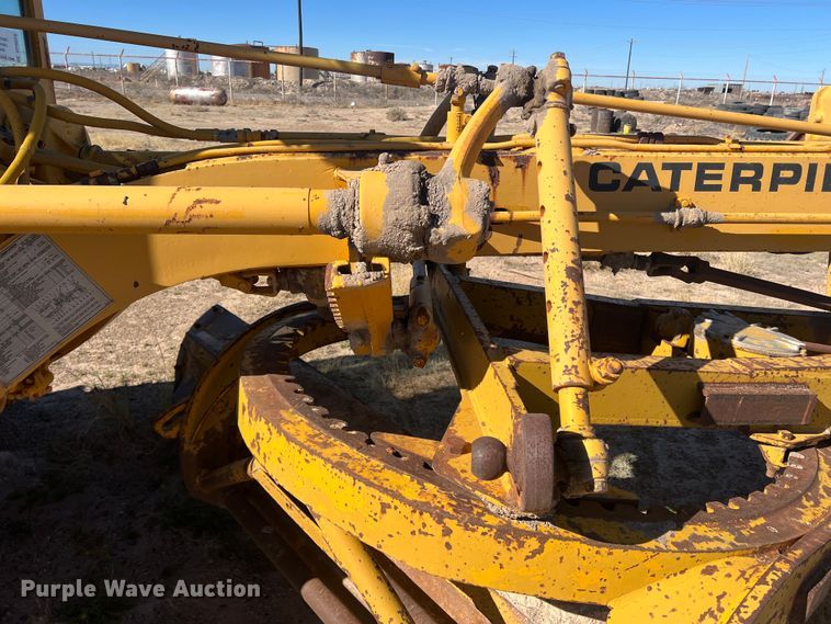 image for item DP0028 1972 Caterpillar 120  rigid frame motor grader