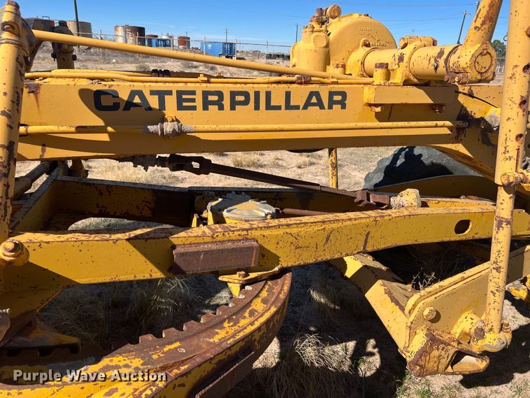image for item DP0028 1972 Caterpillar 120  rigid frame motor grader