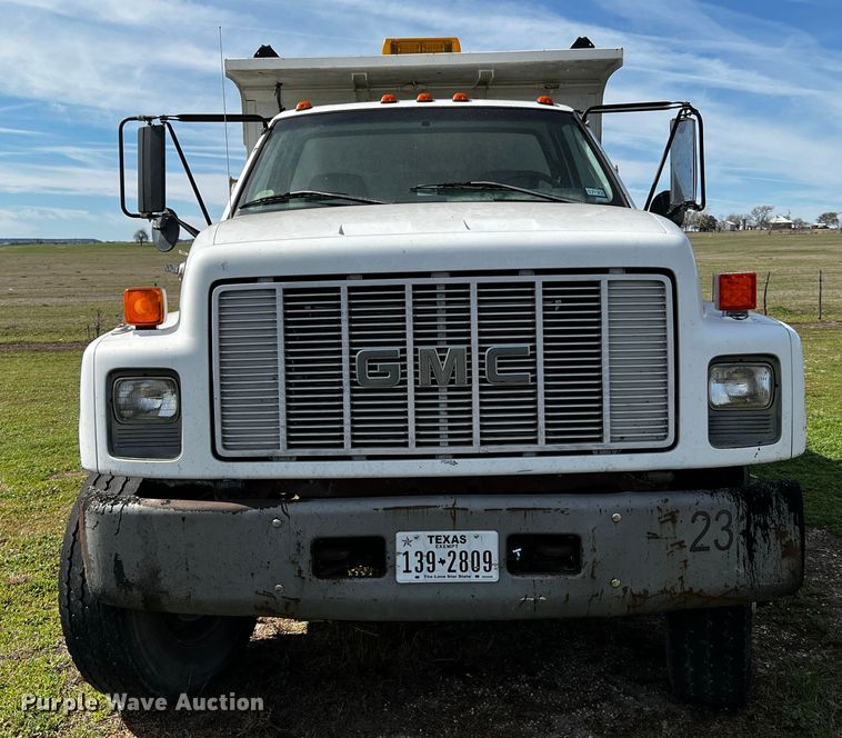 image for item DQ1976 1997 GMC C7500  dump truck