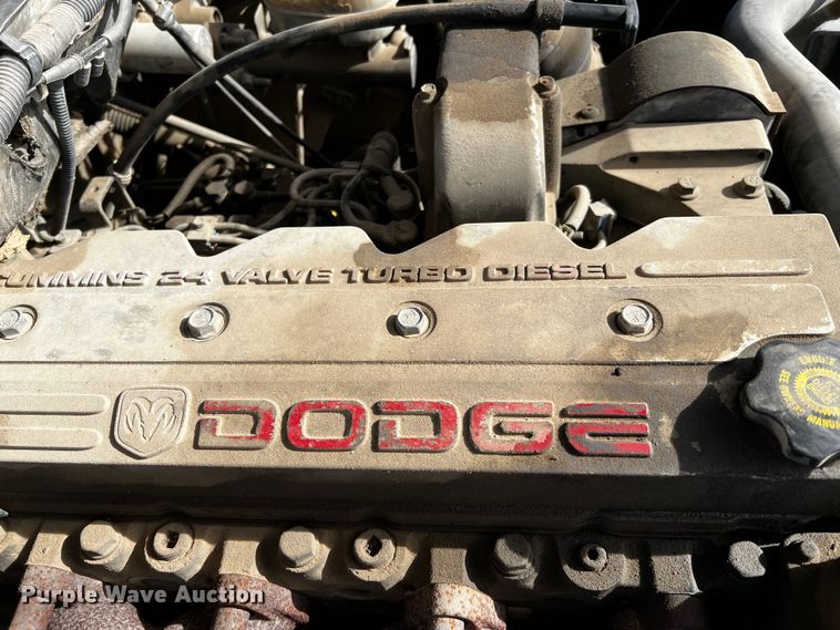 image for item DQ1978 1998 Dodge Ram 3500  pickup truck cab and chassis