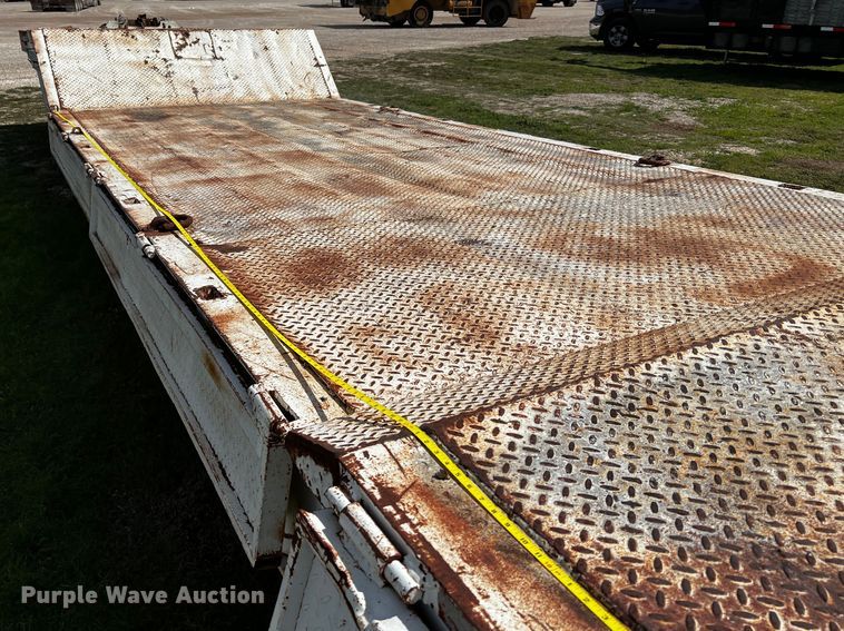 image for item DQ1979 1974 Muv-All 45 34A  drop deck equipment trailer