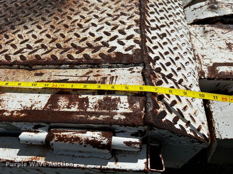 image for item DQ1979 1974 Muv-All 45 34A  drop deck equipment trailer