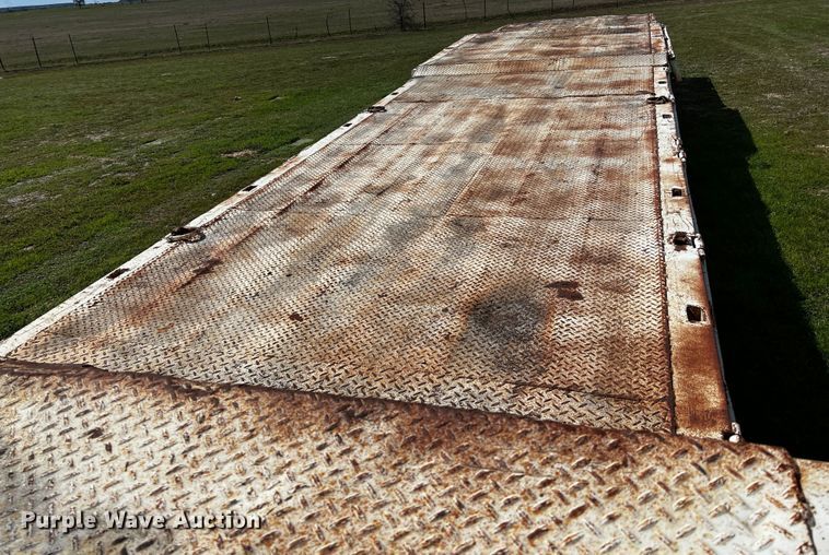 image for item DQ1979 1974 Muv-All 45 34A  drop deck equipment trailer