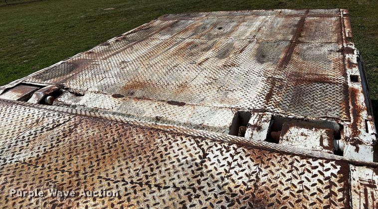 image for item DQ1979 1974 Muv-All 45 34A  drop deck equipment trailer