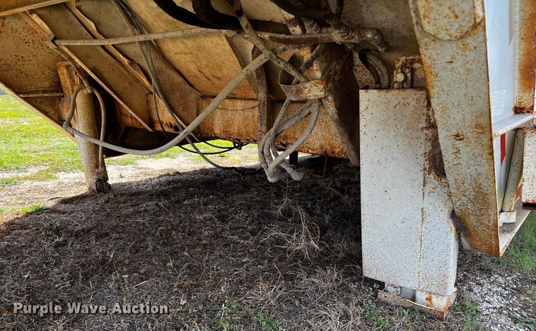 image for item DQ1979 1974 Muv-All 45 34A  drop deck equipment trailer