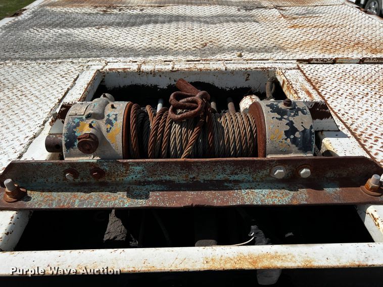 image for item DQ1979 1974 Muv-All 45 34A  drop deck equipment trailer