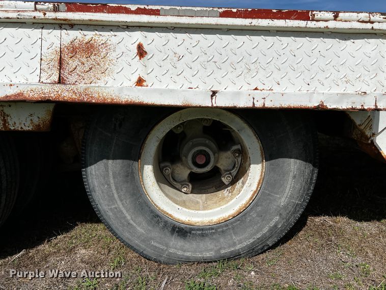 image for item DQ1979 1974 Muv-All 45 34A  drop deck equipment trailer