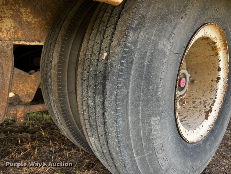 image for item DQ1979 1974 Muv-All 45 34A  drop deck equipment trailer