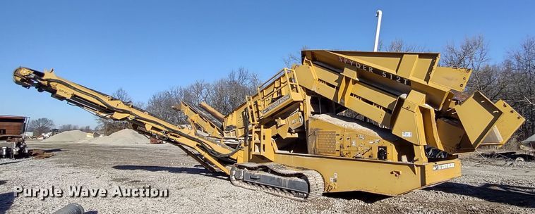 image for item DR8208 The Screen Machine Spyder 512T  screening plant