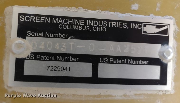 image for item DR8209 Screen Machine 4043T Impact  crusher