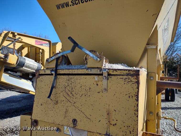 image for item DR8210 The Screen Machine  screening plant