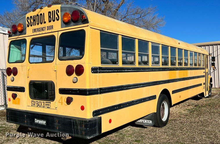 image for item DS2749 1995 International 3800  school bus