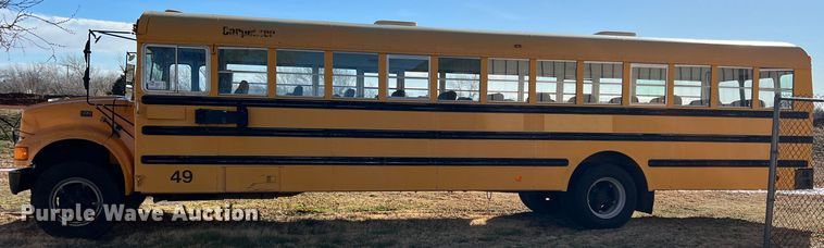 image for item DS2749 1995 International 3800  school bus