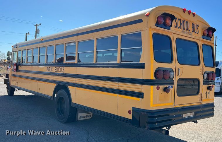 image for item DS2750 1999 Blue Bird  school bus