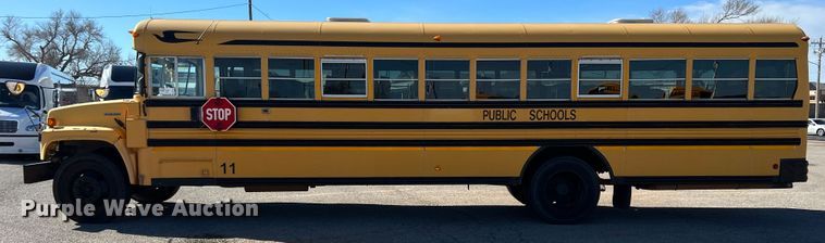 image for item DS2750 1999 Blue Bird  school bus
