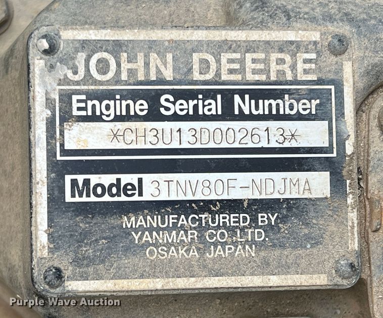 image for item DS2756 John Deere 1435  ZTR lawn mower