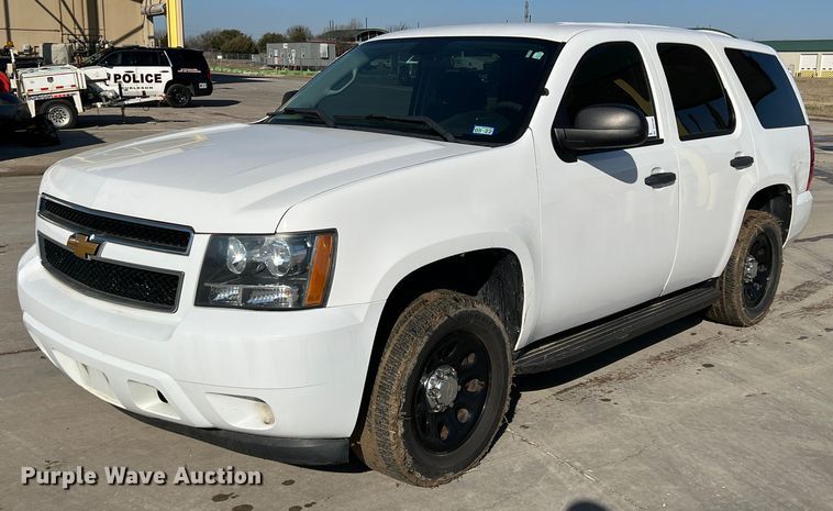 image for item DS2766 2013 Chevrolet Tahoe Police  SUV