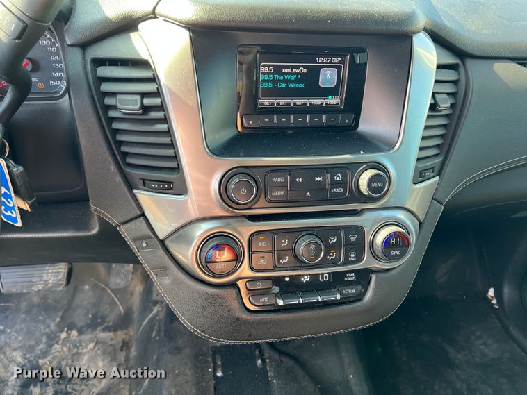 image for item DS2767 2016 Chevrolet Tahoe Police  SUV