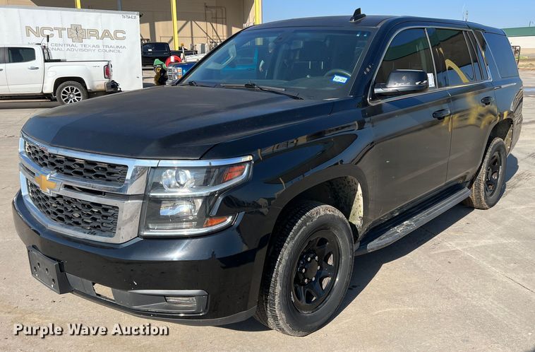 image for item DS2769 2016 Chevrolet Tahoe Police  SUV