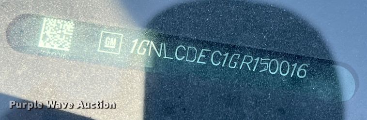 image for item DS2769 2016 Chevrolet Tahoe Police  SUV