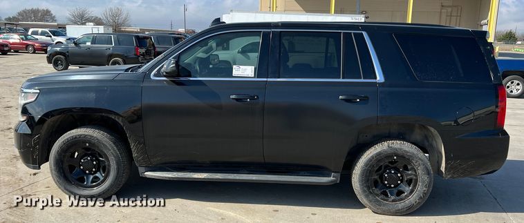 image for item DS2771 2016 Chevrolet Tahoe Police  SUV