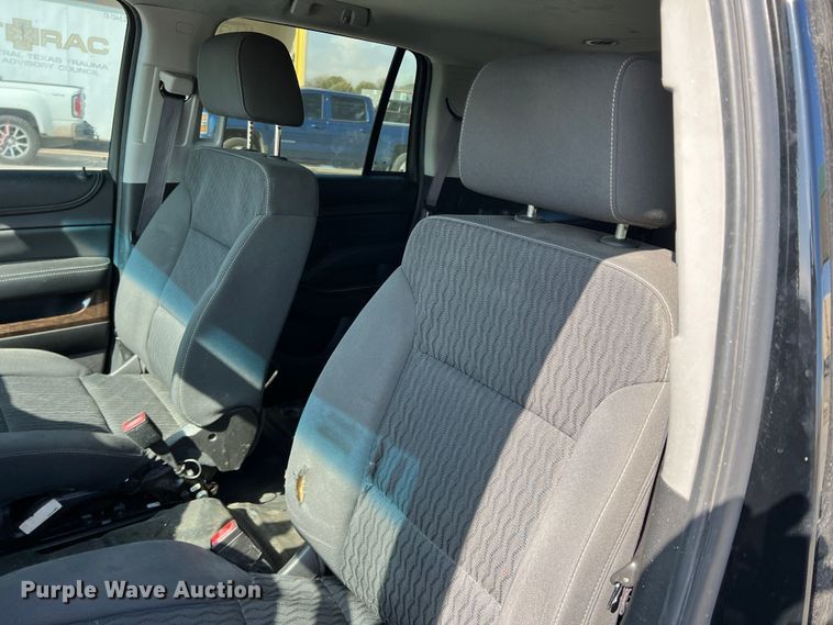 image for item DS2771 2016 Chevrolet Tahoe Police  SUV