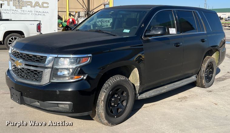 image for item DS2774 2015 Chevrolet Tahoe Police  SUV
