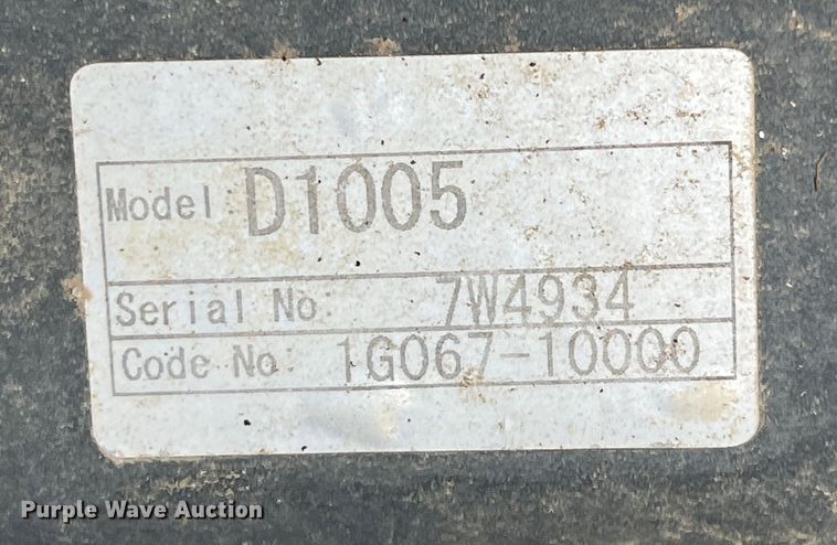 image for item DS2777 Kubota ZD326  ZTR lawn mower