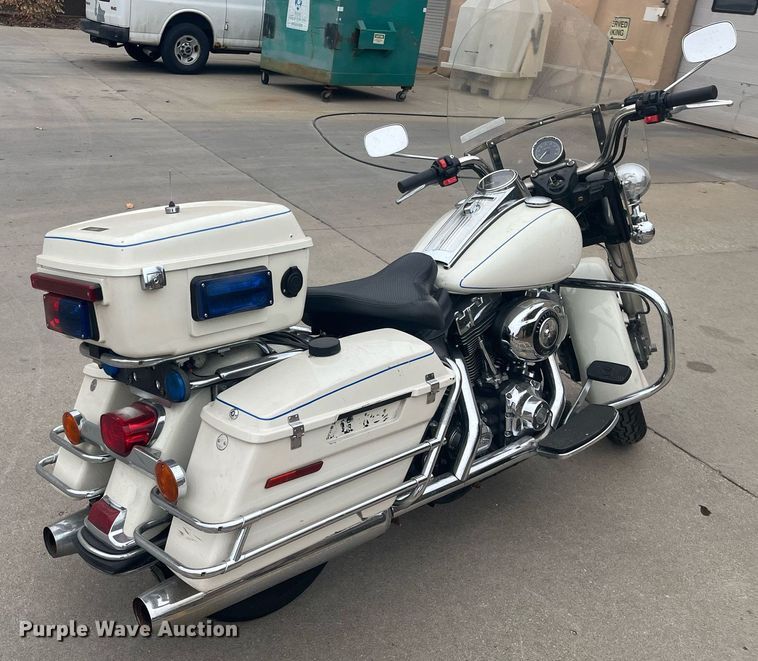 image for item GA9653 2008 Harley Davidson Road King Police  motorcycle