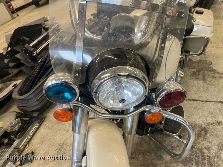 image for item GA9653 2008 Harley Davidson Road King Police  motorcycle