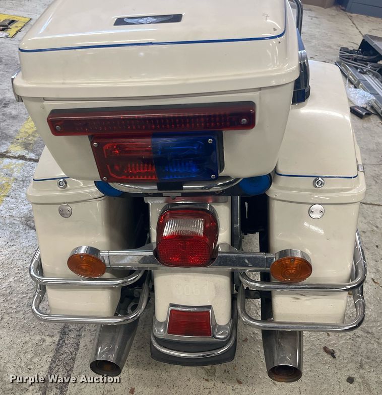 image for item GA9653 2008 Harley Davidson Road King Police  motorcycle