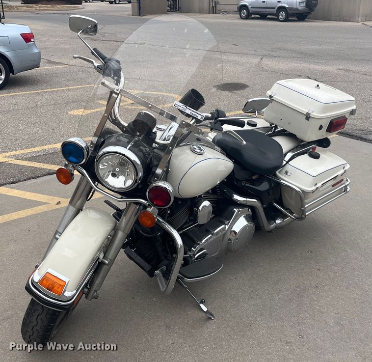 image for item GA9654 2008 Harley Davidson Road King Police  motorcycle