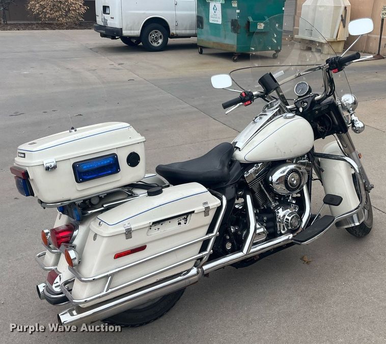 image for item GA9654 2008 Harley Davidson Road King Police  motorcycle