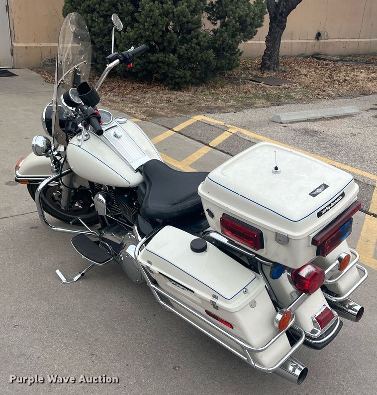 image for item GA9654 2008 Harley Davidson Road King Police  motorcycle