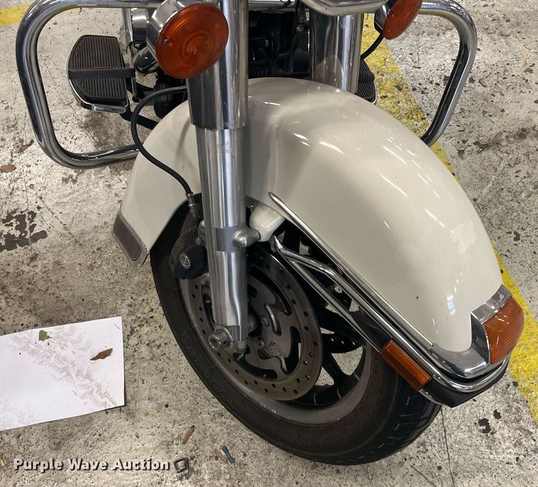 image for item GA9654 2008 Harley Davidson Road King Police  motorcycle