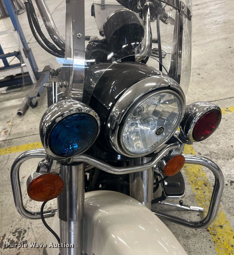 image for item GA9654 2008 Harley Davidson Road King Police  motorcycle