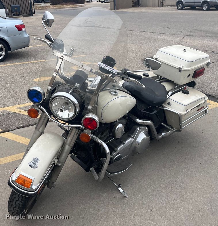 image for item GA9655 2008 Harley Davidson Road King Police  motorcycle