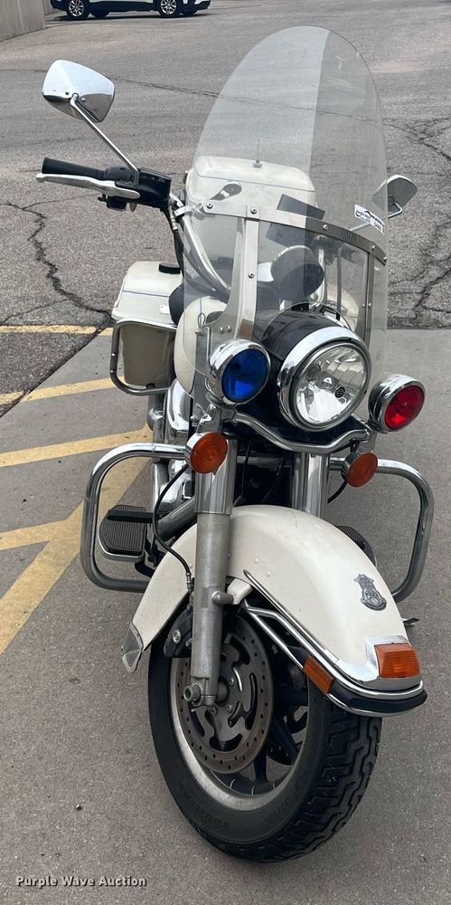 image for item GA9655 2008 Harley Davidson Road King Police  motorcycle