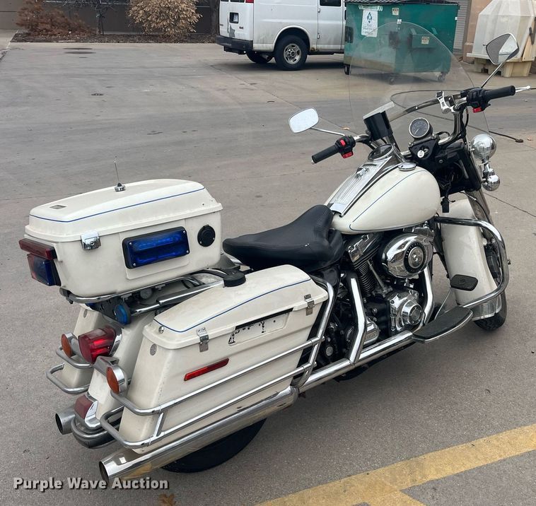 image for item GA9655 2008 Harley Davidson Road King Police  motorcycle