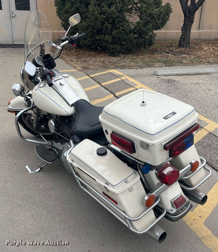 image for item GA9655 2008 Harley Davidson Road King Police  motorcycle