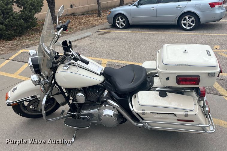 image for item GA9655 2008 Harley Davidson Road King Police  motorcycle