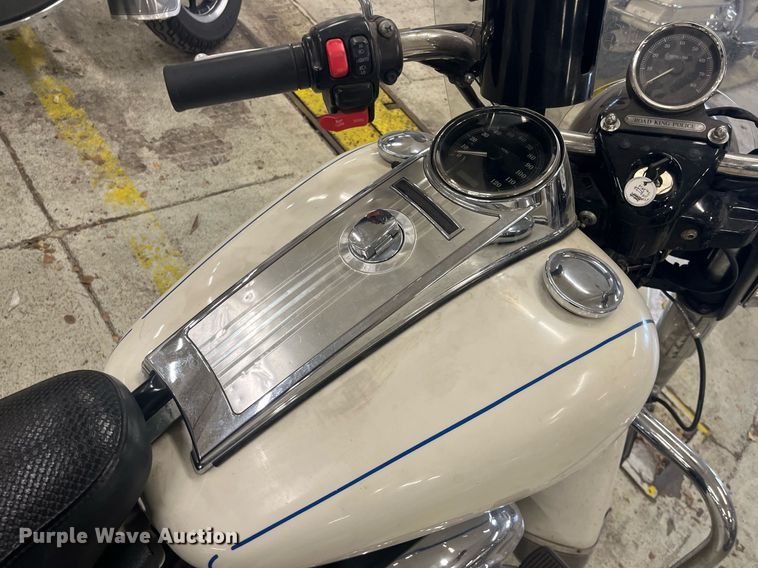 image for item GA9655 2008 Harley Davidson Road King Police  motorcycle