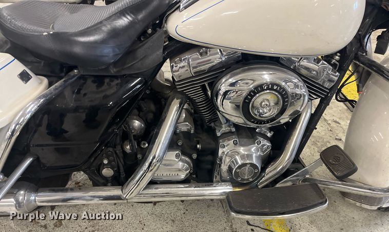image for item GA9655 2008 Harley Davidson Road King Police  motorcycle