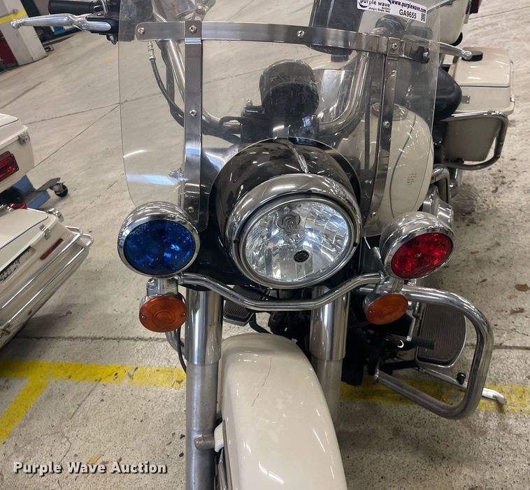 image for item GA9655 2008 Harley Davidson Road King Police  motorcycle