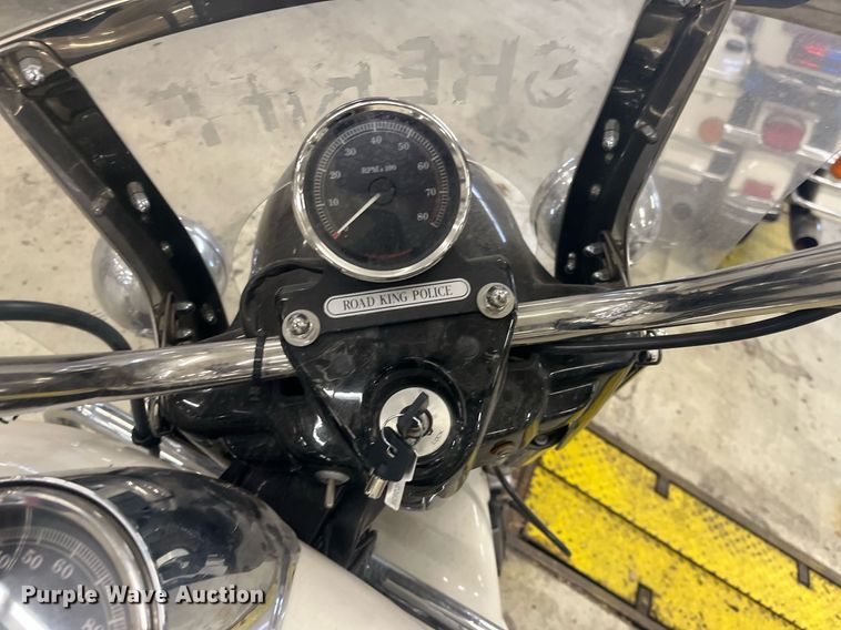 image for item GA9656 2008 Harley Davidson Road King Police  motorcycle