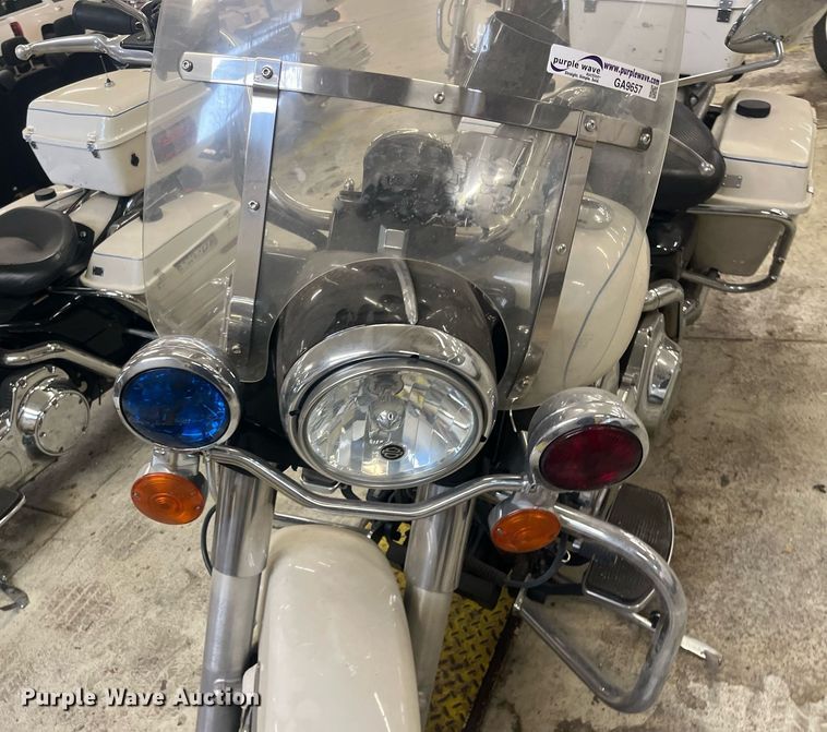 image for item GA9657 2008 Harley Davidson Road King Police  motorcycle